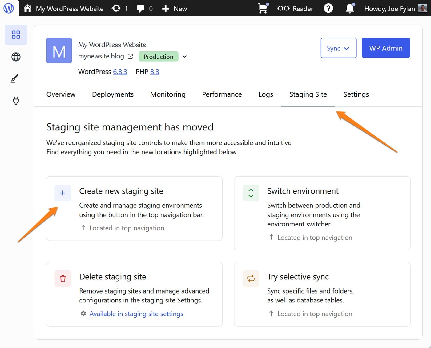 WordPress-Migration-Checklist-Create-Staging-Site