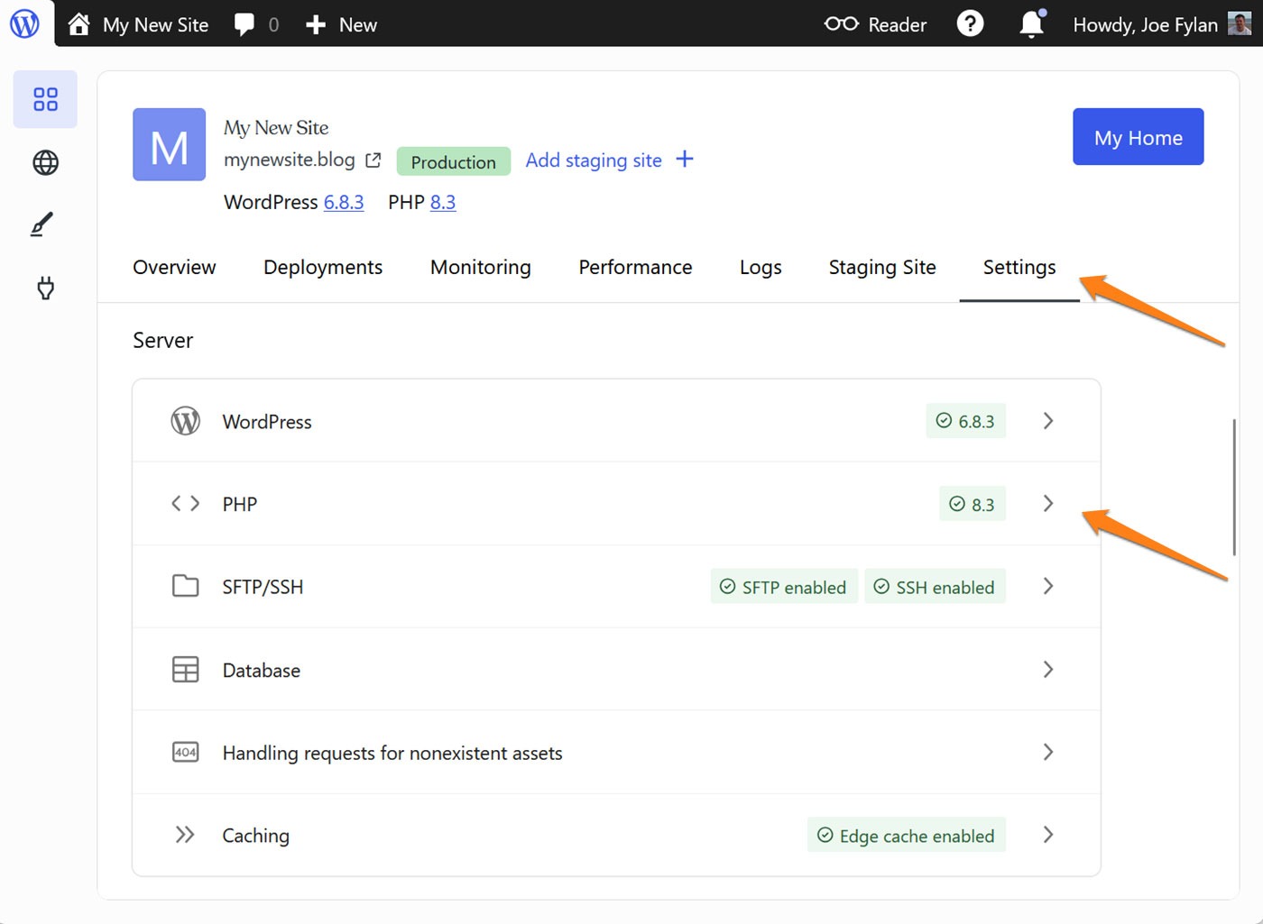 WordPress Migration Checklist-WordPress PHP Versions