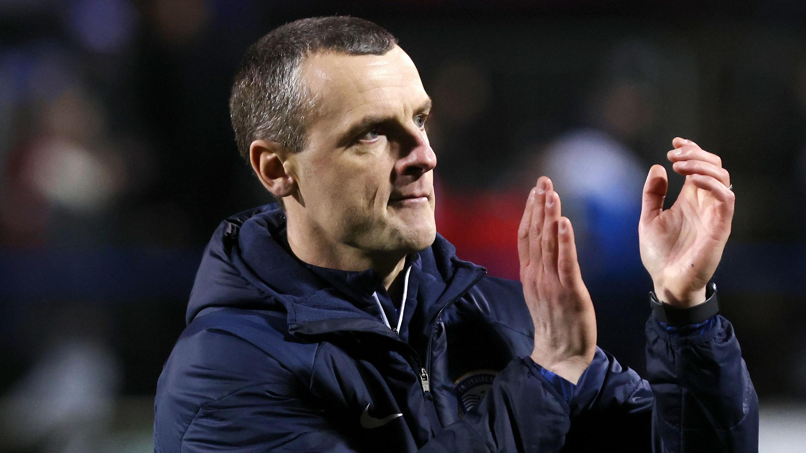 Ballymena United manager Oran Kearney