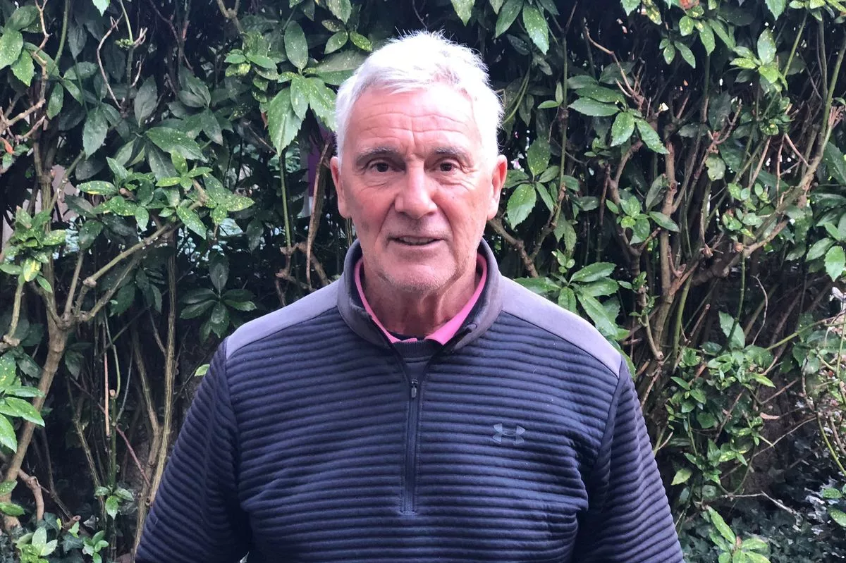 Gareth Davies, as he is today, aged 70