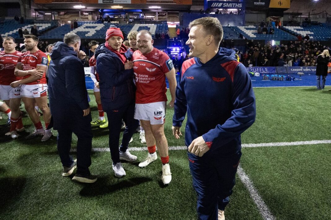 Scarlets coach Dwayne Peel leaves sister’s wedding, beats Cardiff and dashes back again