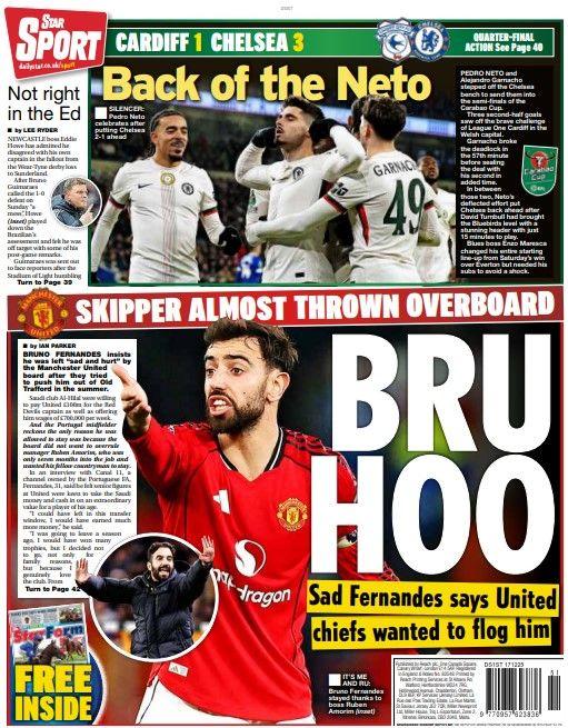 The Daily Star back page
