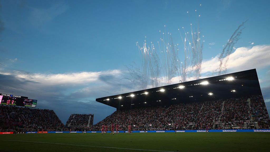 Full stadium in Miami