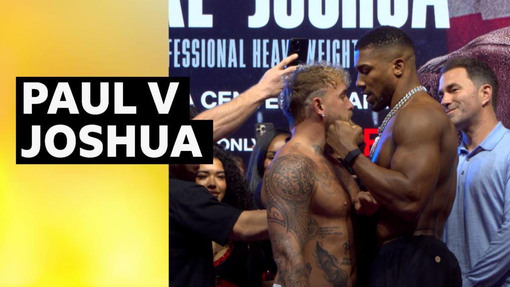 Watch final face-off before Paul v Joshua in Miami