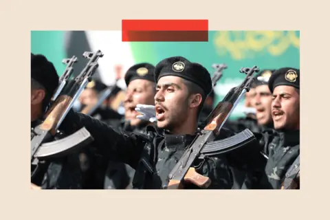 Anadolu via Getty Images Graduation ceremony by the Syrian Interior Ministry for general security personnel on November 10, 2025