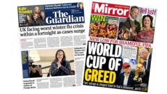 The Papers: ‘Worst winter flu crisis’ and ‘World Cup of greed’