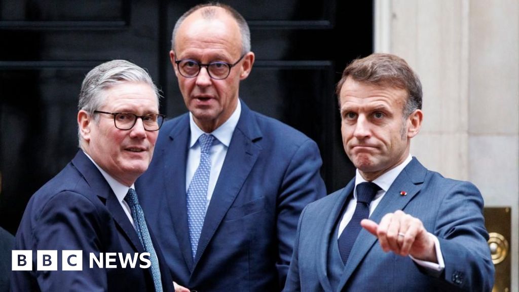 Intensive work continuing on Ukraine plan, European leaders say after Trump call