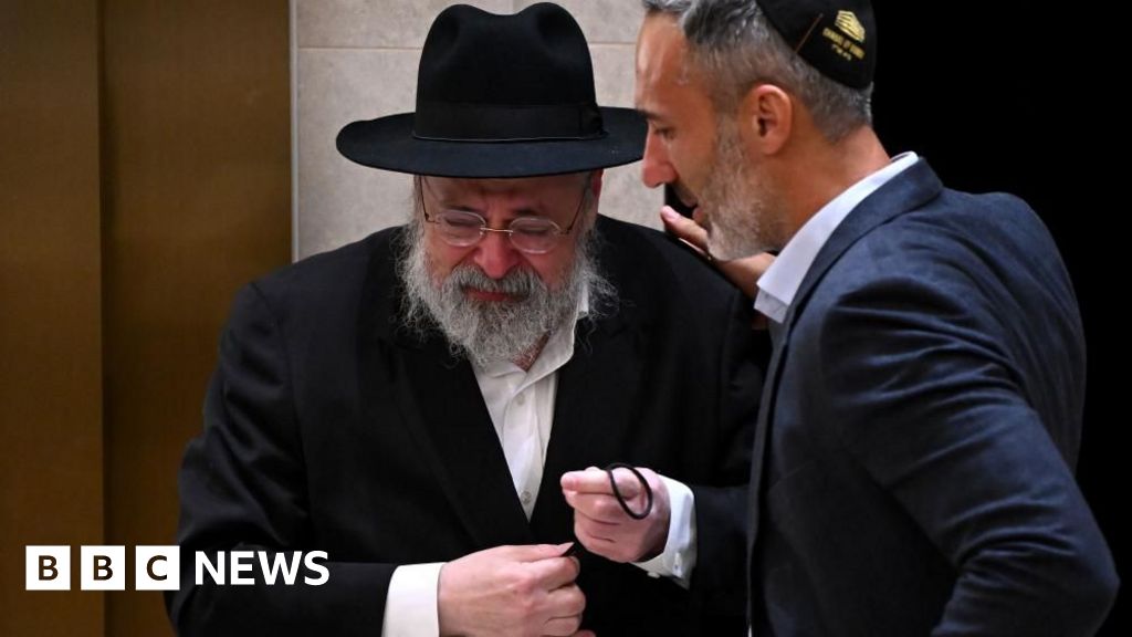 ‘An unspeakable loss’: Funeral takes place for UK-born rabbi killed in Bondi shooting