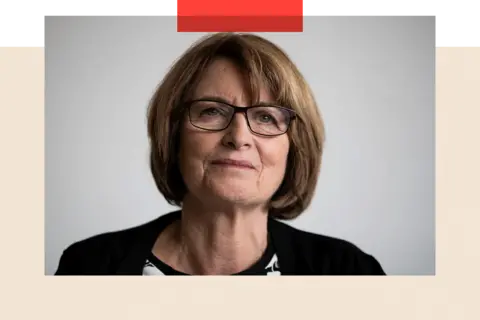 Getty Images A close up shot of former Labour MP Louise Ellman