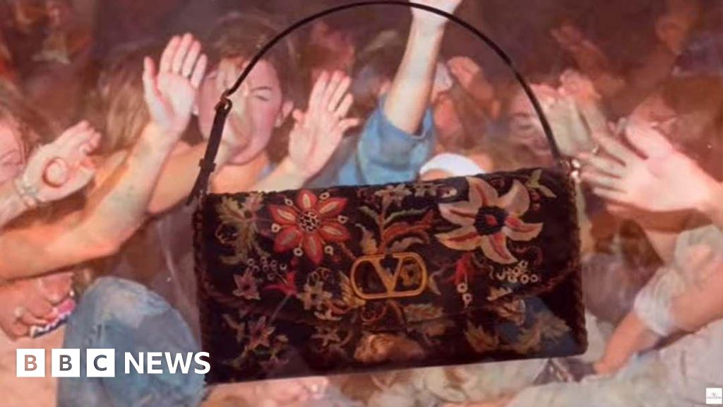 Fashion house Valentino criticised over ‘disturbing’ AI handbag ads