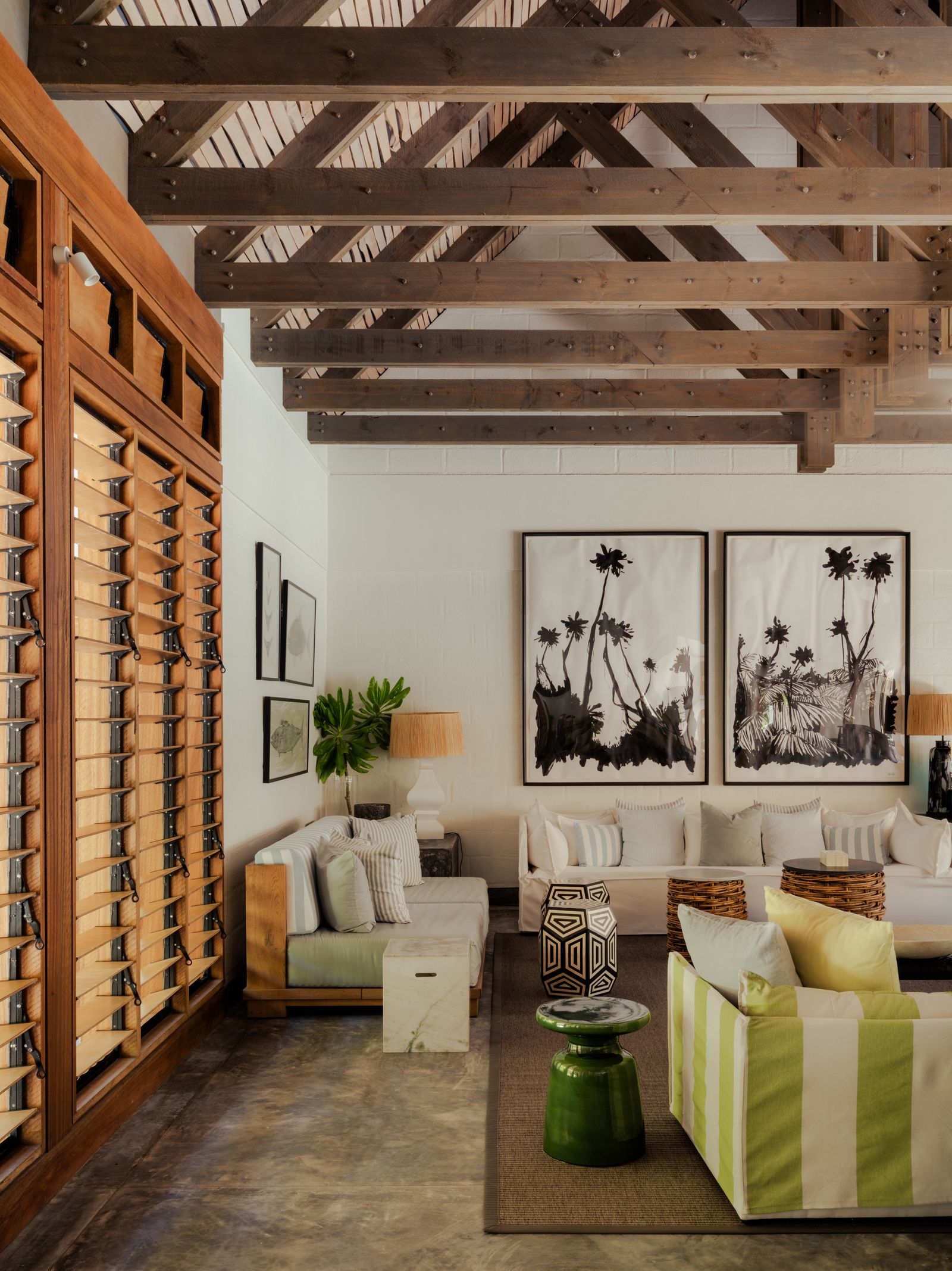 Image may contain Indoors Interior Design Home Decor Architecture Building Furniture Living Room Room and Art