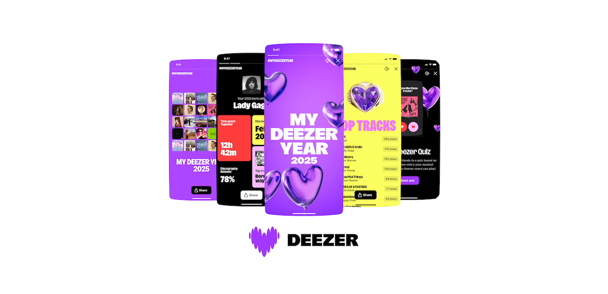 Deezer's annual recap feature for 2025