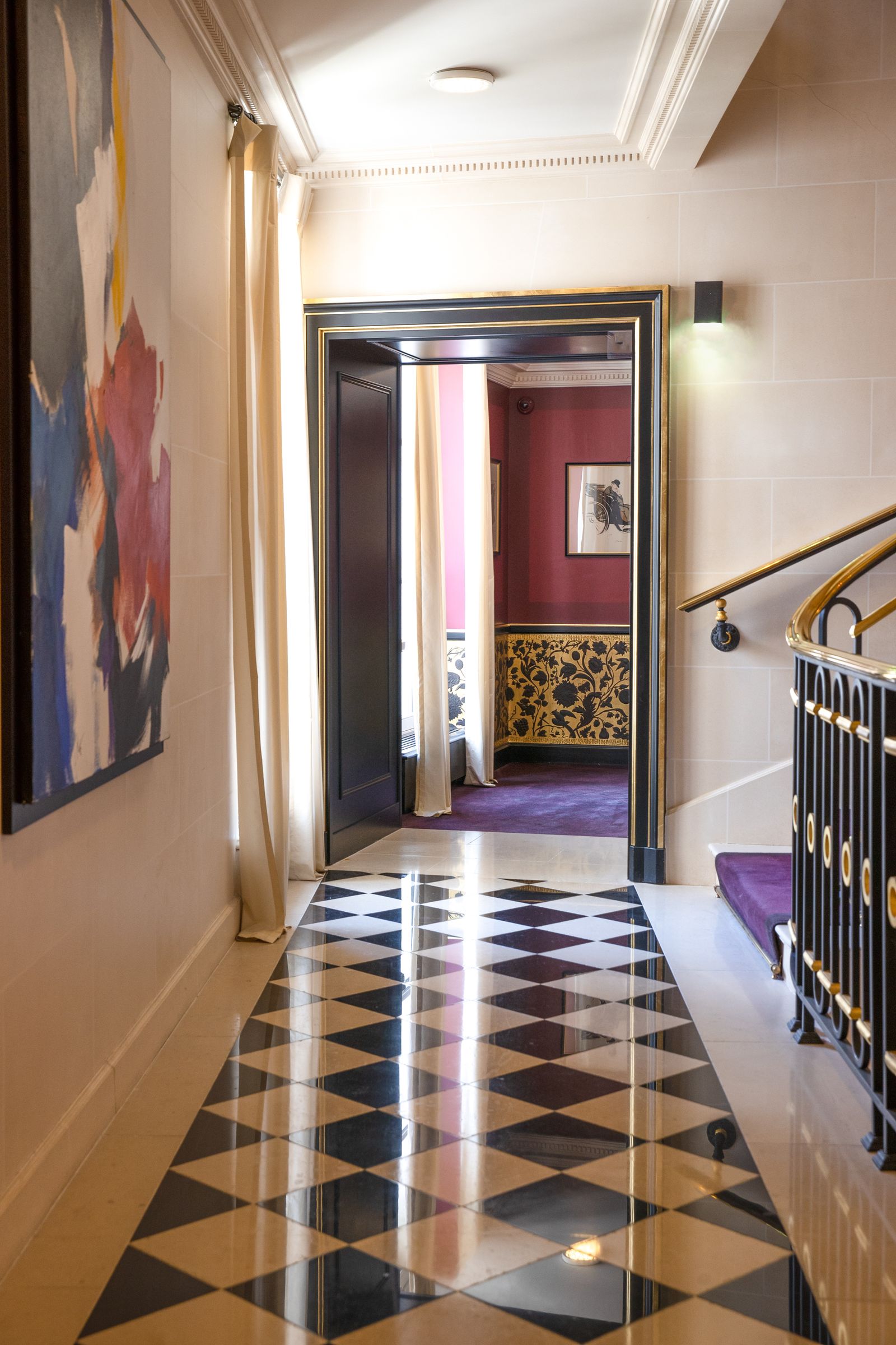 Image may contain Indoors Architecture Building Foyer and Floor