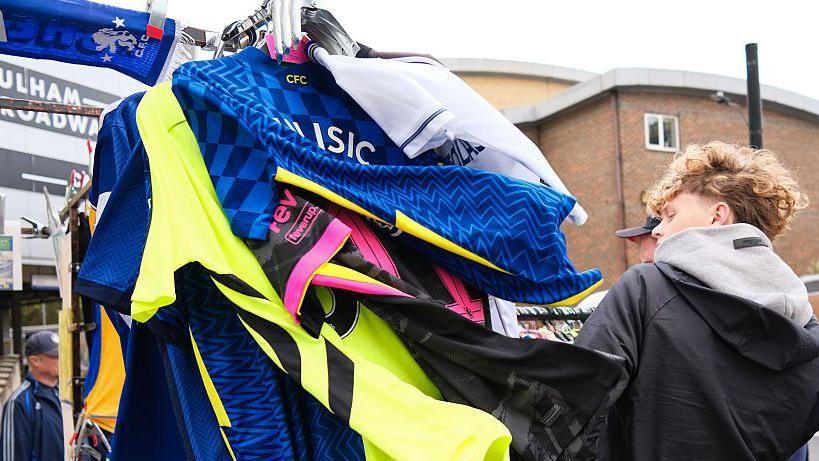 Shirt shop outside Chelsea