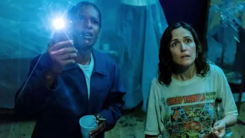 A24 ASAP Rocky and Rose Byrne in If I Had Legs I'd Kick You