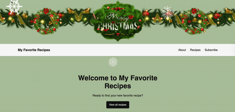 Christmas Panda - a holiday WordPress plugin