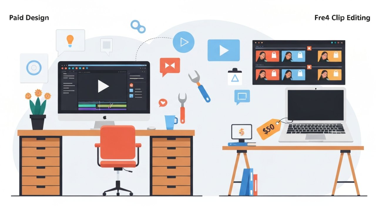 Comparing Paid vs. Free MP4 Editing Options