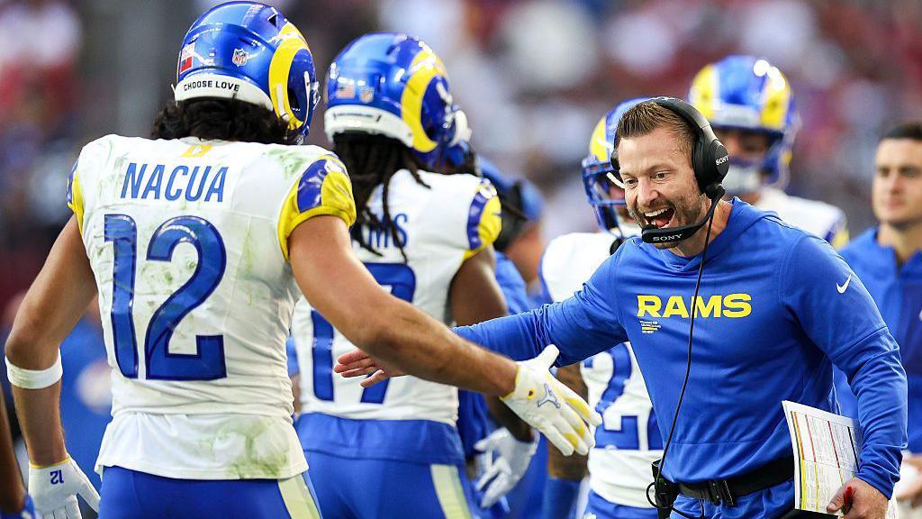 The Los Angeles Rams beat the Arizona Cardinals 45-17