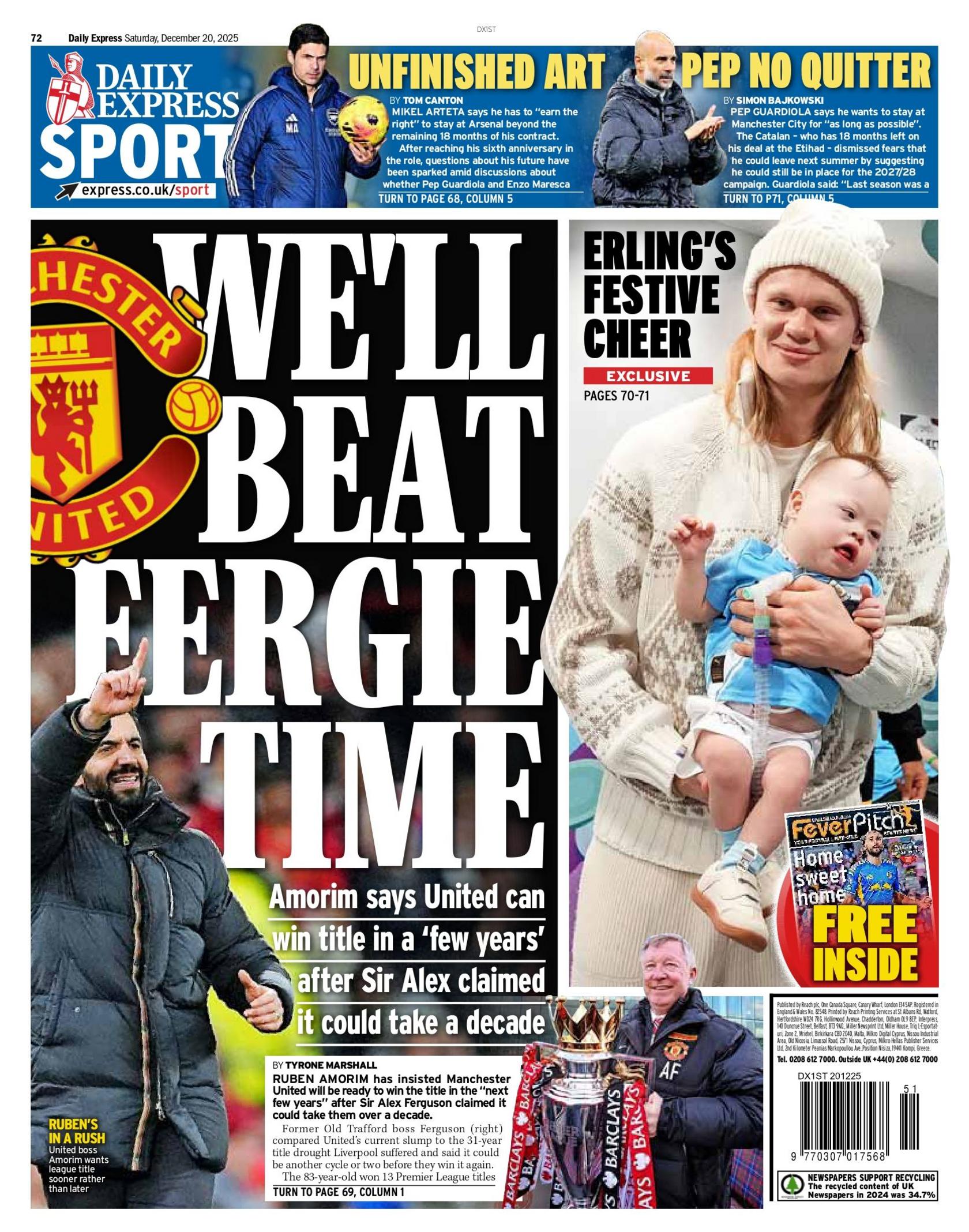 Express sports section