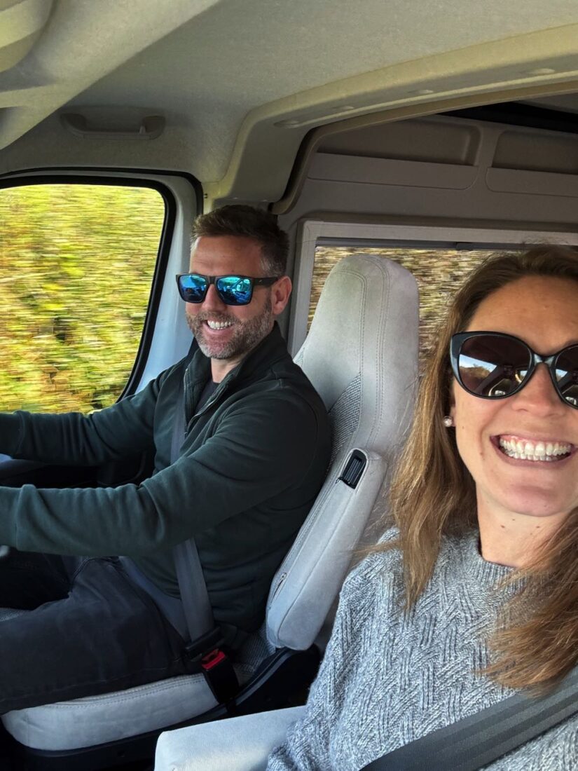 driving a campervan in ireland