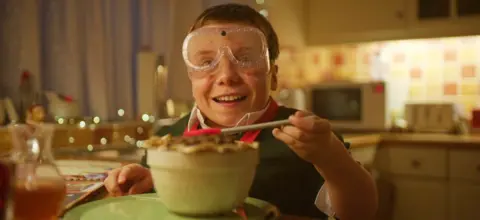 Channel 4 Lenny Rush in Finding Father Christmas