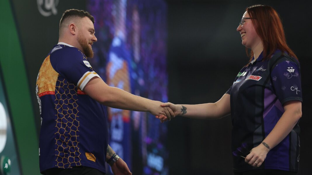 Rock beats Hayter to reach round two at PDC Worlds