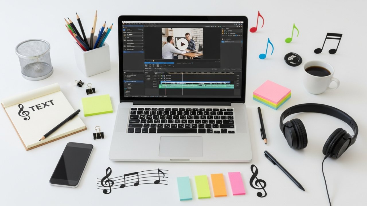 Enhancing Your Video With Text and Music