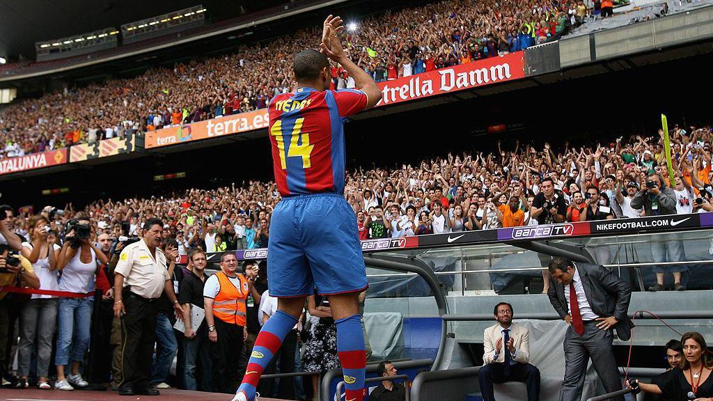 Thierry Henry at Barcelona