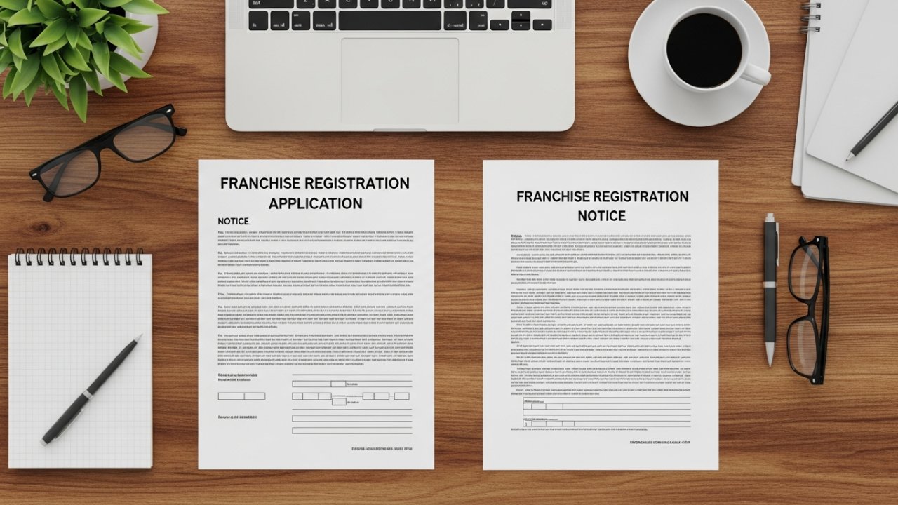 Franchise Registration Applications and Notices