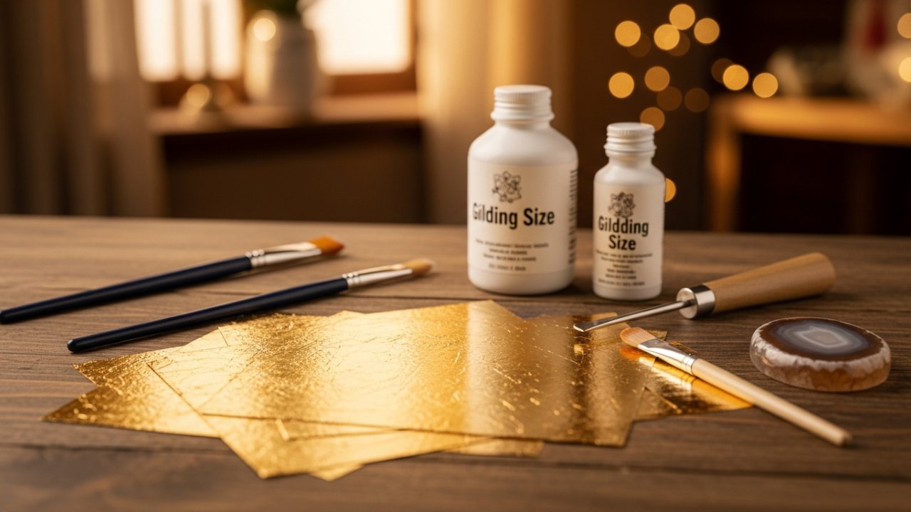 Gold Leaf and Gilding Size