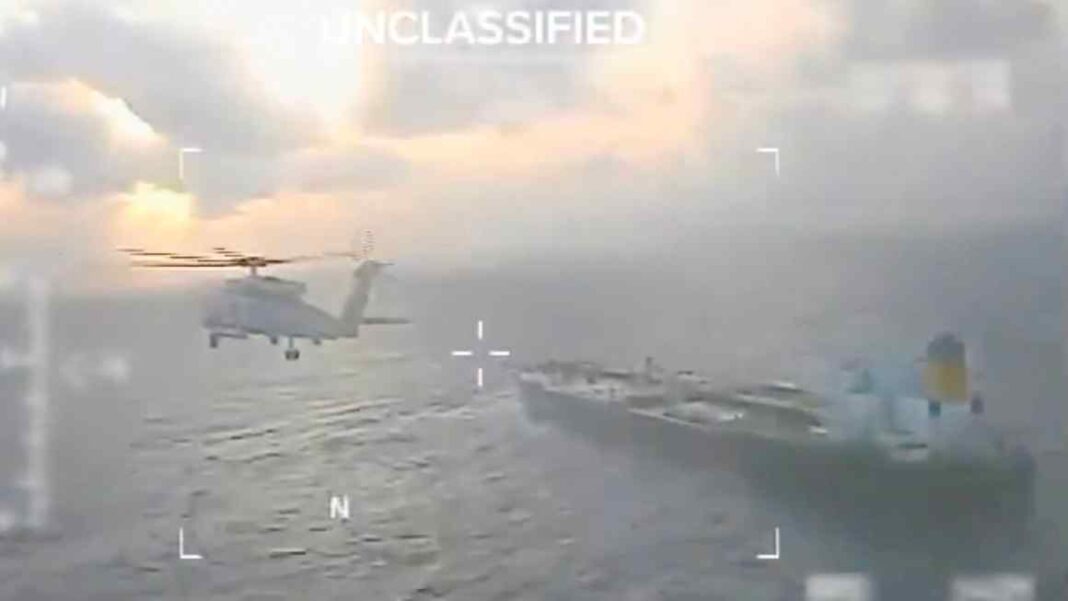 US steps up blockade of Venezuela by seeking to board third oil tanker