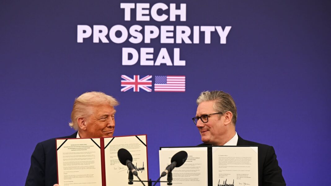 US suspends technology deal with the UK