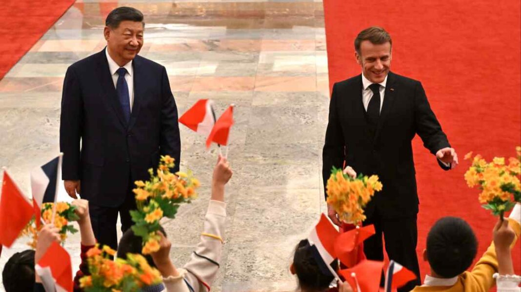 Macron: We urgently need to rebalance EU-China relations