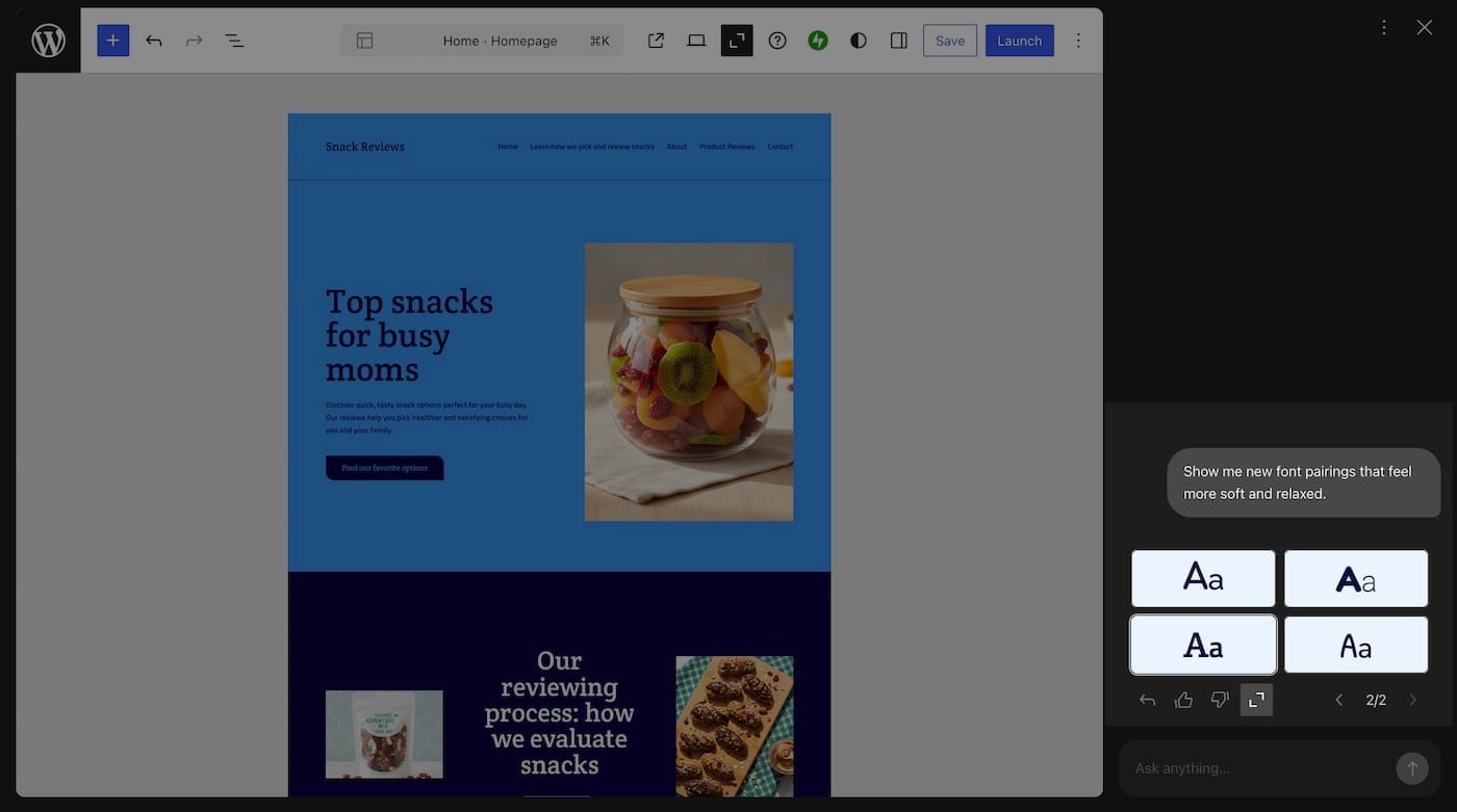 Generating new headers with AI