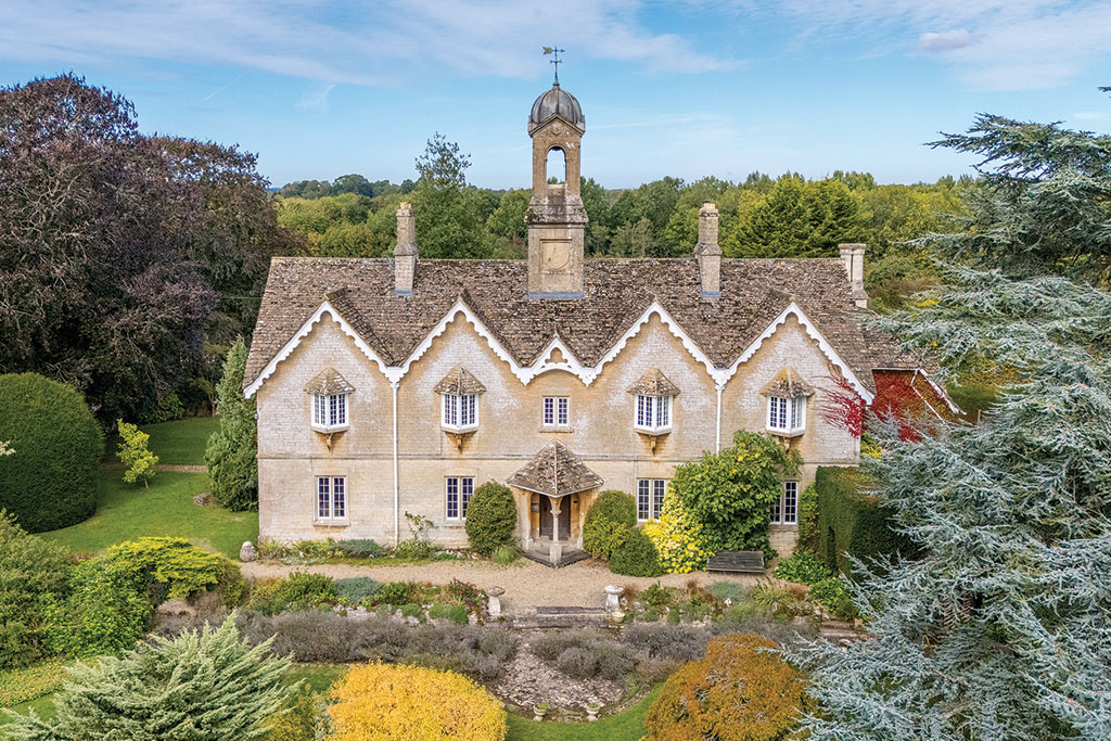 House for sale with EV charging: West Foscote House, Grittleton, Wiltshire