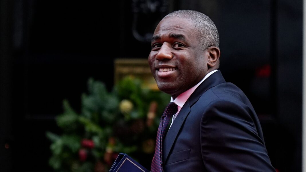 David Lammy suggests UK would benefit from rejoining an EU customs union