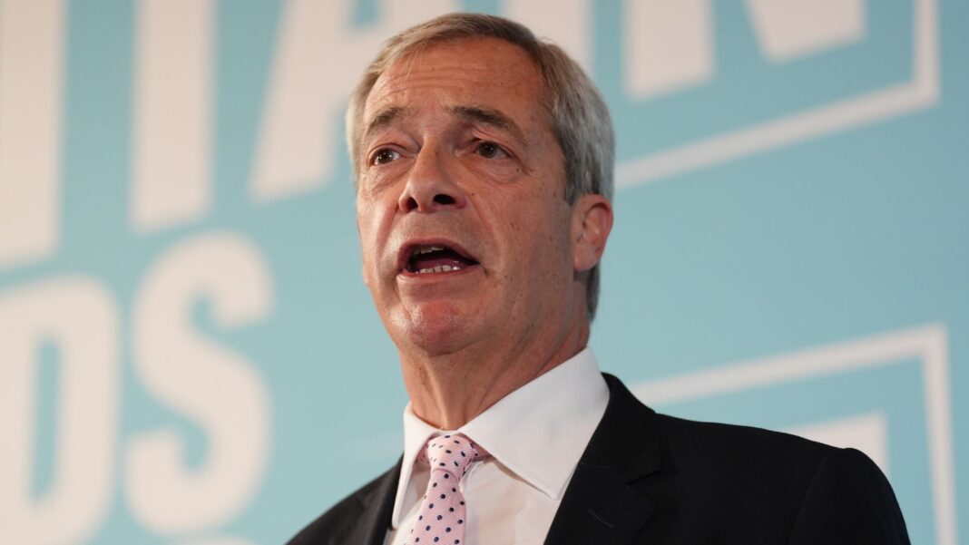 Nigel Farage launches tirade at BBC over allegations he was racist at school
