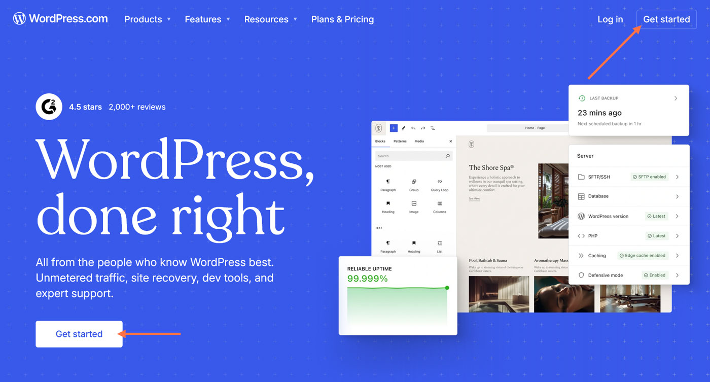 Starting a blog with WordPress.com