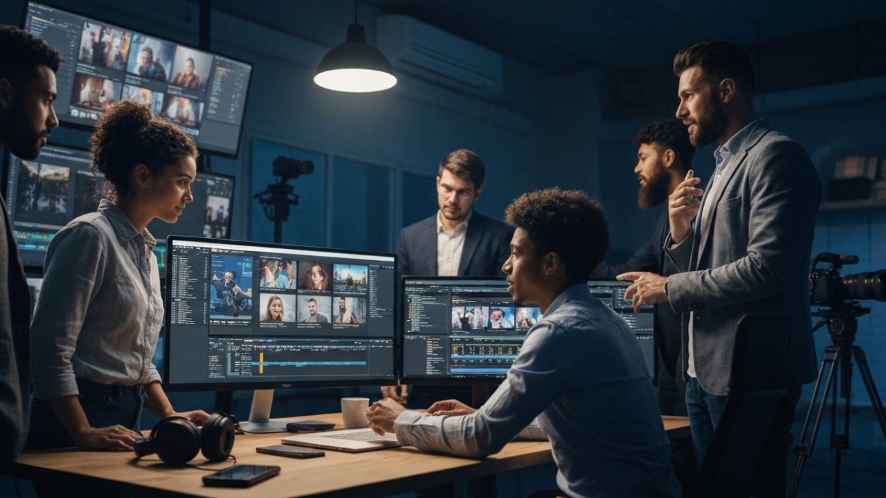 Utilizing Stock Footage and Music Libraries