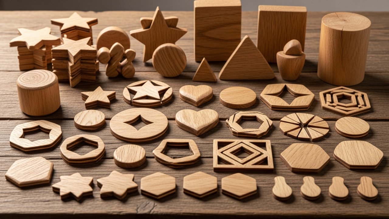 Wooden Shapes and Design