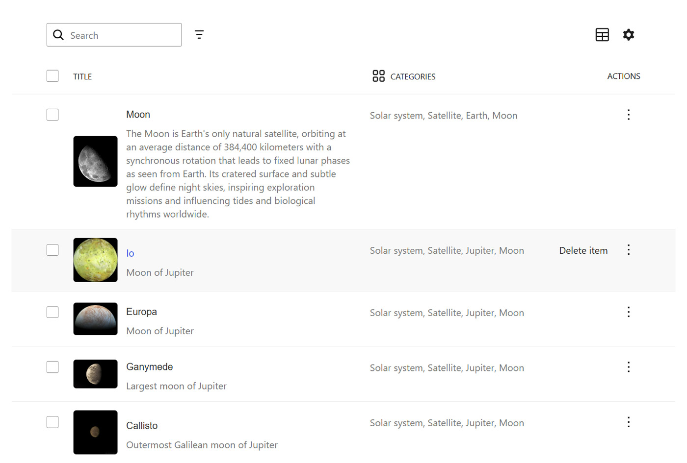 WordPress 6.9 Data ViewsExample