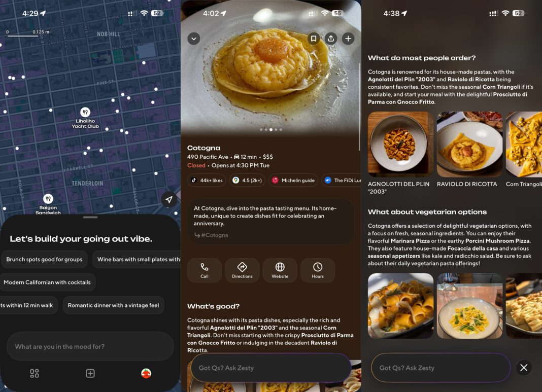 DoorDash rolls out Zesty, an AI social app for discovering new restaurants